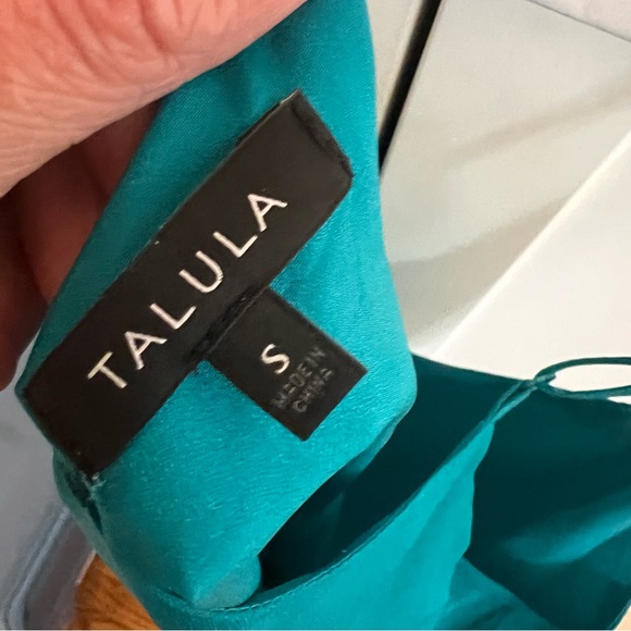 Aritzia // Talula teal camisole, size small - Picture 4 of 4